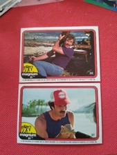 (2 Cards) 1982 Donruss Magnum P.I. - #20 & #37