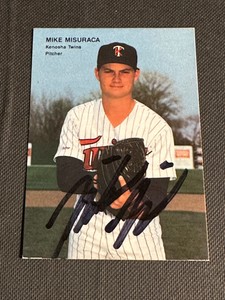 Mike Misuraca Signed 1990 Best Card Auto Minnesota Twins Autograph Baseball COA