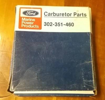 OMC Cobra Holley Carburetor Overhaul Kit NOS 985052  PB 1 - Image 1 of 3