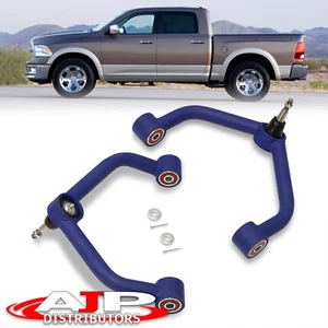 Blue 2-4" Lift Front Upper Control Arms Set For 2009-2018 Dodge Ram 1500 4WD 4X4 - Picture 1 of 6