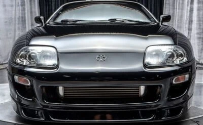 Conjunto de faróis/faróis de vidro genuíno Toyota 1993-1998 Supra MK4 Euro - Imagem 1 de 4
