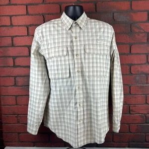 Timberland Men's Button Up Medium Turbo Dry Checkered Outdoor Hiking - Picture 1 of 8