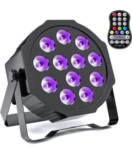 Rechargeable Par Lights Uplights RGBWA+UV 6-in-1 LED Battery Powered 1 Pack(M663 - Picture 1 of 7