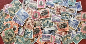 100 Südafrika Briefmarken - Lot#23o (viele der alten Typen, nicht sortiert) - Bild 1 von 1