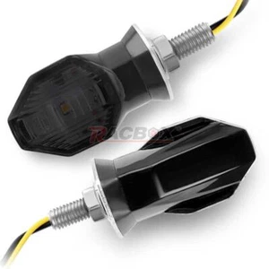2x Lámpara indicadora de luz intermitente LED de humo mini motocicleta - Imagen 1 de 10