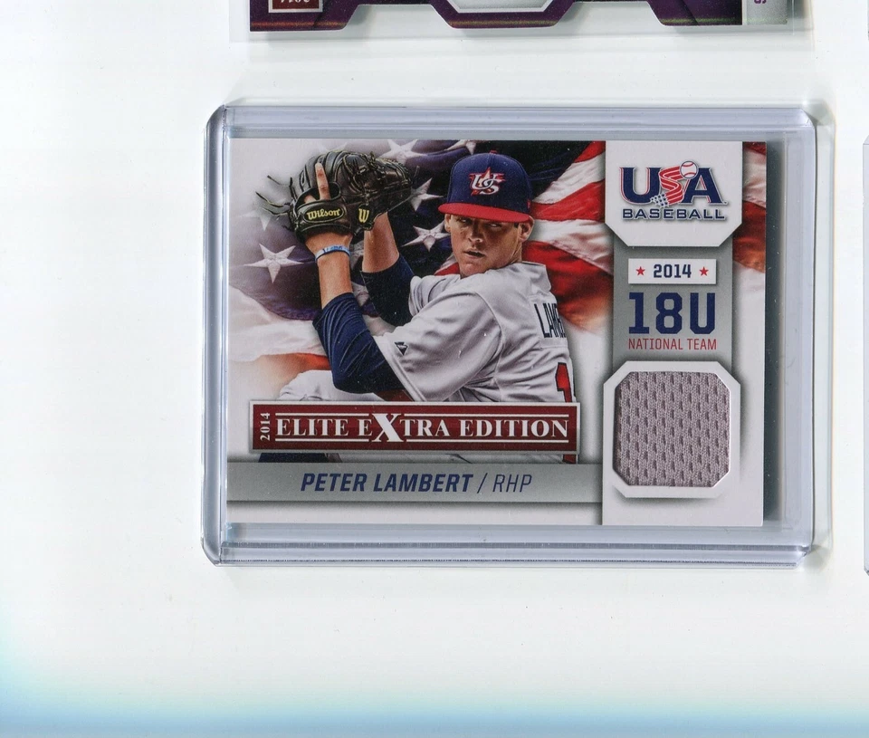 2014 Elite Extra Edition 18U National Team Peter Lambert Jersey - Image 1 of 1