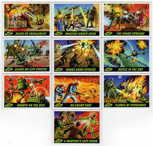 2012 TOPPS HERITAGE MARS ATTACKS Vintage 1962 Deleted Scenes 10 Card Chase Set - Picture 1 of 2