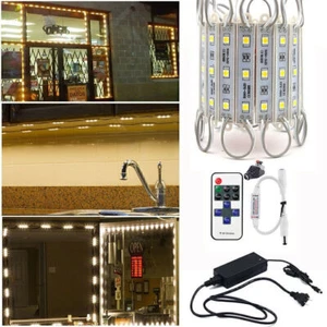 LED Strip Lights 5050 SMD Module 12V For Store Counter Advertising Lamp + Remote - Picture 1 of 15