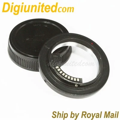 AF Confirm M42 Lens to Olympus 4/3 OM 4/3 Adapter silver E-3 30 300 E510 E600 - Image 1 of 2