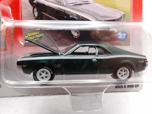 WHITE LIGHTNING 1968 AMC JAVELIN SST JOHNNY LIGHTNING MUSLCE CARS U.S.A. 1:64 - Picture 1 of 6