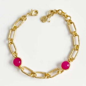 Nuevo 7"+1.5" Lucky Brand Piedra Cadena Pulsera Elegante Mujeres Fiesta Vacción Joyería - Imagen 1 de 6