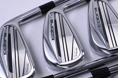 Cobra King Tour 2023 Irons / 4-PW / Stiff Flex KBS $-Taper 120 Shafts - Image 1 of 4