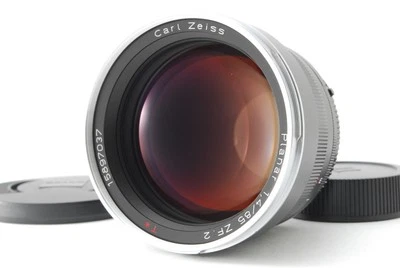 [AB Exc+] Carl Zeiss Planar 85mm f/1.4 T* ZF.2 Lens Nikon w/Caps From JAPAN 9581 - Image 1 of 4