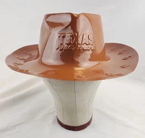 Vintage Texas Roadhouse Restaurant Souvenir Cowboy Hat Promotional Advertising - Picture 1 of 16