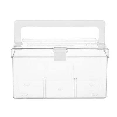  Trading Card Display Box Storage Acrylic Holder Baseball Holders - Image 1 of 4
