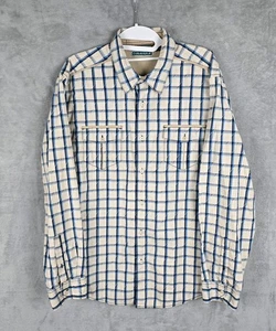 Cubavera Button Down Short Sleeve Shirt Size Large Slim Fit - Picture 1 of 7