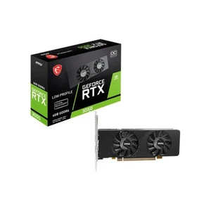 MSI GEFORCE RTX 3050 LP E 6G OC Grafikkarte NVIDIA 6GB GDDR6 - Bild 1 von 5