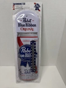 Pabst Blue Ribbon Metal Thermometer Weather Resistant - Picture 1 of 2