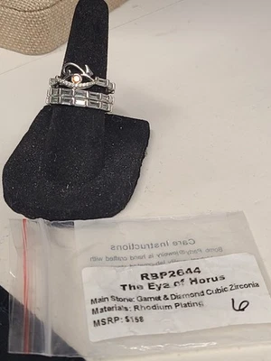 Bomb Party Ring 💍 Size 6 RBP2644RB "The Eye of Horus" Jewels of Cleopatra - Image 1 of 3
