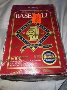 1992  Donruss  Baseball Cards Series 2. New Sealed Box Is Little Damage Look - Picture 1 of 5