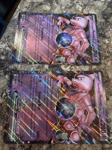 (2) Team Rocket's Mewtwo ex 205 Jumbo Cards Holo - Picture 1 of 1
