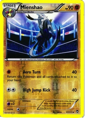 Furious Fists 57/111 XY - Furious Fists Reverse Holo - Image 1 of 2