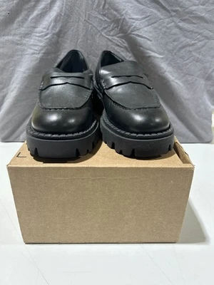 Mocasines Free People para mujer con suela Lyra negra con plataforma talla -39,5 Foto 1 de 4