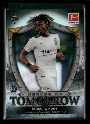 2021-22 Topps Chrome Bundesliga #HT-KK Kouadio Koné Heroes of Tomorrow RC - Image 1 of 2