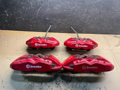 2009-2016 Hyundai Genesis Coupe Set 4 Front Rear Left Right Brembo Caliper U9118 - Image 1 of 4