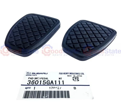GENUINE Subaru XV Crosstrek 2012 - On Pedal Rubber Pad Set Brake Clutch - image 1 of 2