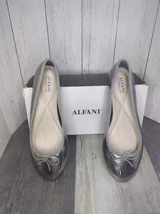 Alfani Mujer Step'N Flex Aleaap Ballet Planos Peltre 8.5W Nuevo con Caja - Imagen 1 de 7