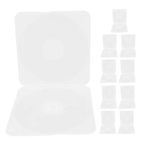 10 Pcs CD Box DVD Travel Cases for Compact Discs Storage Holders - Afbeelding 1 van 12