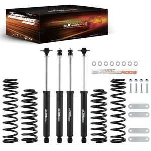 2.5" Lift Kit For Jeep Wrangler JK 4WD 2007-2018 Coil Springs & Shock Absorbers - Picture 1 of 9