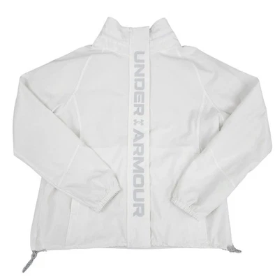 Chaqueta infrarroja Under Armour UA Rush para mujer L blanca aire libre correr atletismo Foto 1 de 4