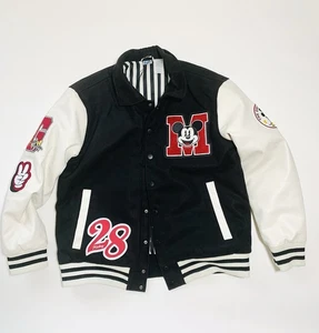 NEU Disney Friends Mickey College Jacke Unisex Herren Large " - Bild 1 von 13