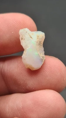 Opal 3,90 ct Edelstein Rohstein Mineralien Schmuck Kristalle Sammlung Stein - Bild 1 von 2