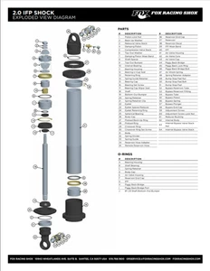 Reductor de ojales esférico FOX de 1,155 pulgadas a 14 mm con sello de junta tórica - acero inoxidable - Imagen 1 de 1