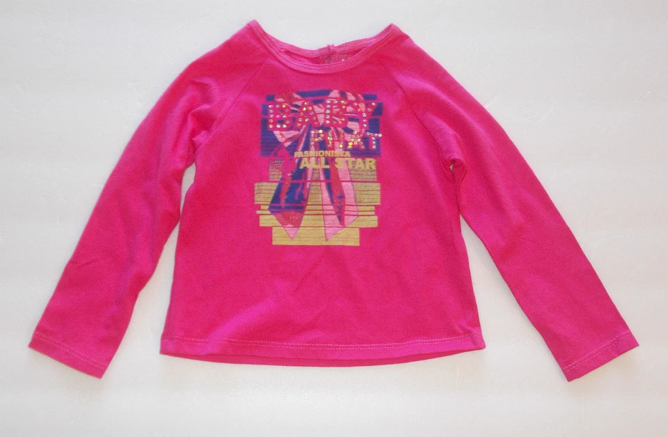 Camisa de manga larga Fashionista Star talla 24M para bebé Phat niño pequeño bebé niña nueva sin etiquetas Foto 1 de 1