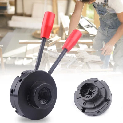 MARKENLOS Drechselfutter Backenfutter Spannfutter M 33x3,5 Drechseln Drechselbank Drechsel