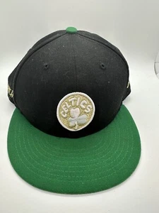 Celtics Hat New Era 17x Champions hardwood Classics Size Medium/Large - Picture 1 of 8