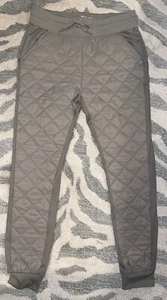 The American Outdoorsman Damen-Jogginghose gesteppt vorne Größe Large hellbraun - Bild 1 von 6