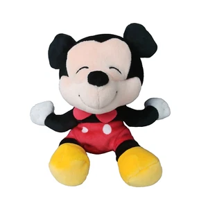 Ty Mickey Mouse Beanie Baby Sitting Plush Stuffed Toy Cartoon Character - Picture 1 of 8