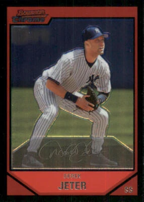 2007 Bowman Chrome #90 Derek Jeter - Image 1 of 2
