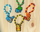 4 Pokemon Kandi Bracelets, Inspired, Perler Jewelry, Kandi, Pokemon Party Favors