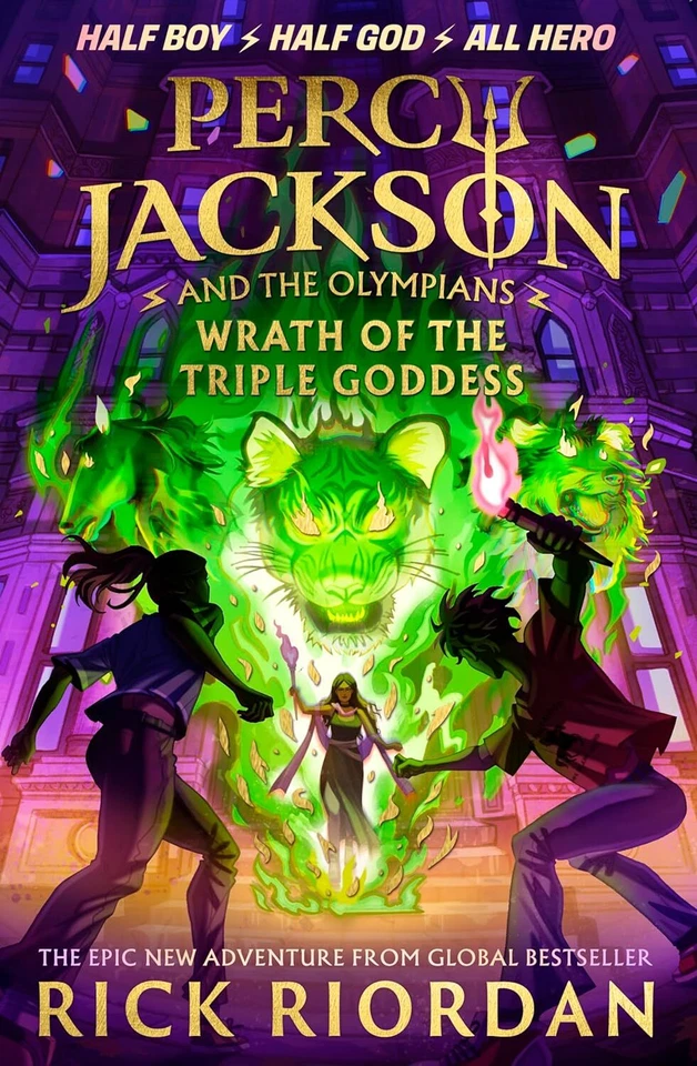 Percy Jackson and the Olympians: Wrath of the Triple Goddess by Rick Riordan (2024, Hardcover)