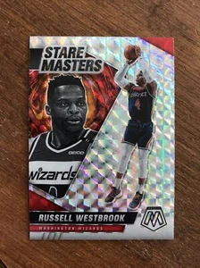 Russell Westbrook 2020-21 Mosaic Stare Masters Silver Prizm #2 Lakers Wizards - Imagen 1 de 2
