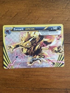 ERROR Zoroark BREAK 92/162 Ultra Rare BREAKthrough Pokemon Card Near Mint - Afbeelding 1 van 1