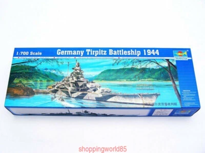 Trumpeter 05712 1/700 German Battleship Tirpitz 1944 - Image 1 of 4