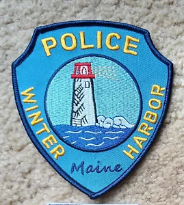 Winter Harbor, Maine : police shoulder patch : ME law enforcement - Picture 1 of 1