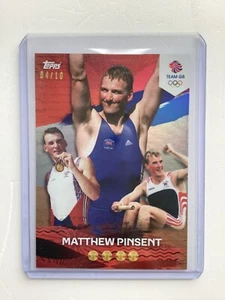 PINCENT TOPPS TEAM GB 2024 MATTHEW PARALELO 04/10 - Imagen 1 de 2